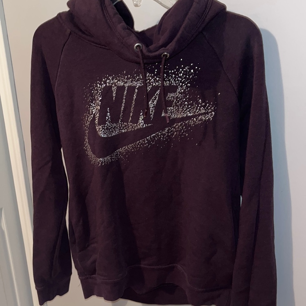 Purple Nike hoodie